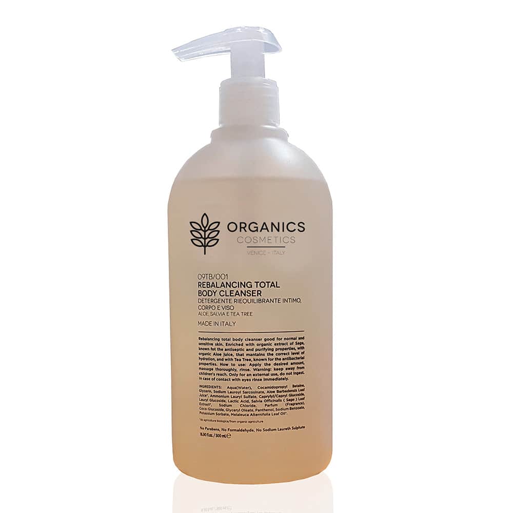 REBALANCING TOTAL BODY CLEANSER (Detergente Intimo Viso/Corpo)