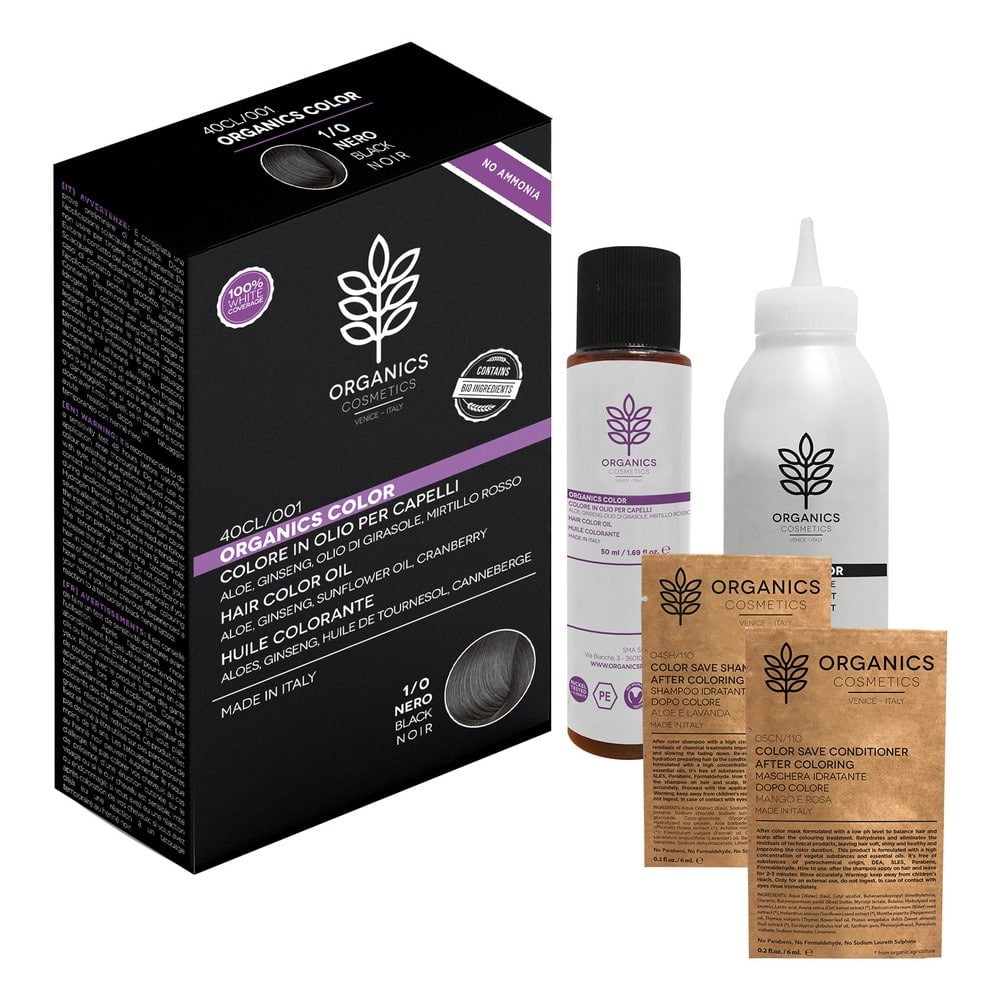 Colore - Tinta per capelli organico nero